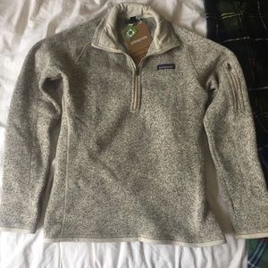 NWT Patagonia 1/4 zip sweater fleece